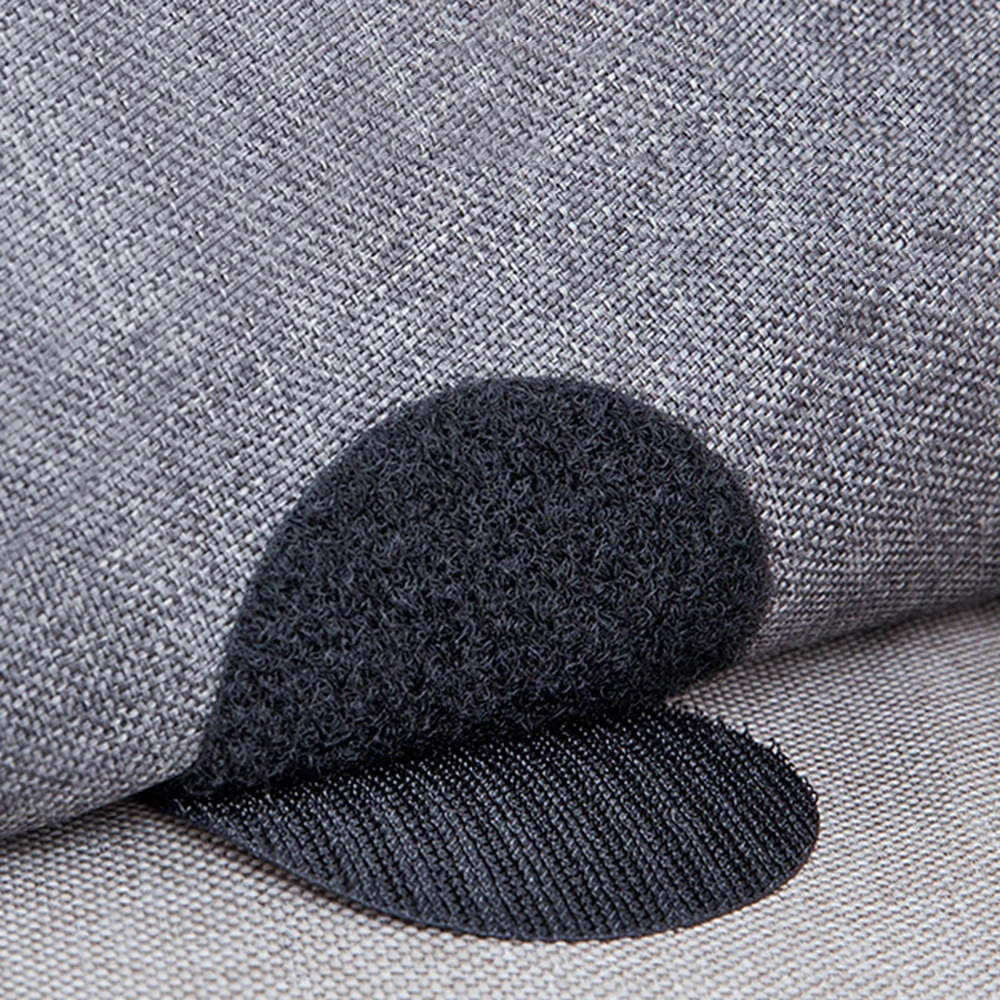 Клейкая круглая лента для монет 5 шт. диаметр 6 см нейлоновая ткань самоклеющаяся