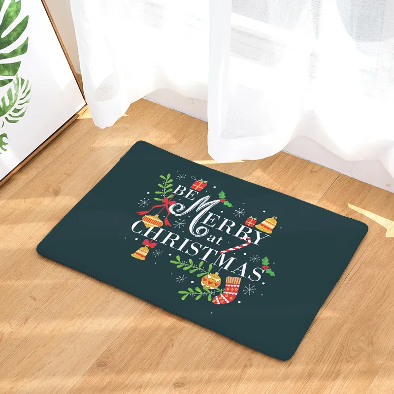 Фланелевый ковер для дома венок украшение на Рождество декор 2020 подарок Новый