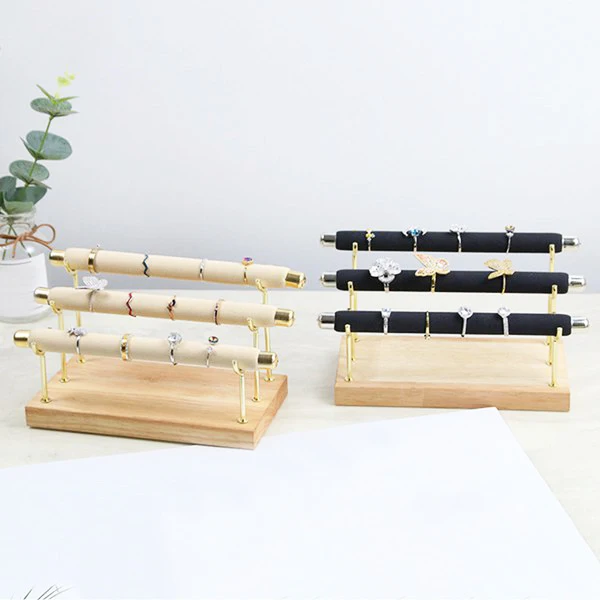 

2 шт., деревянные подставки для ювелирных изделий