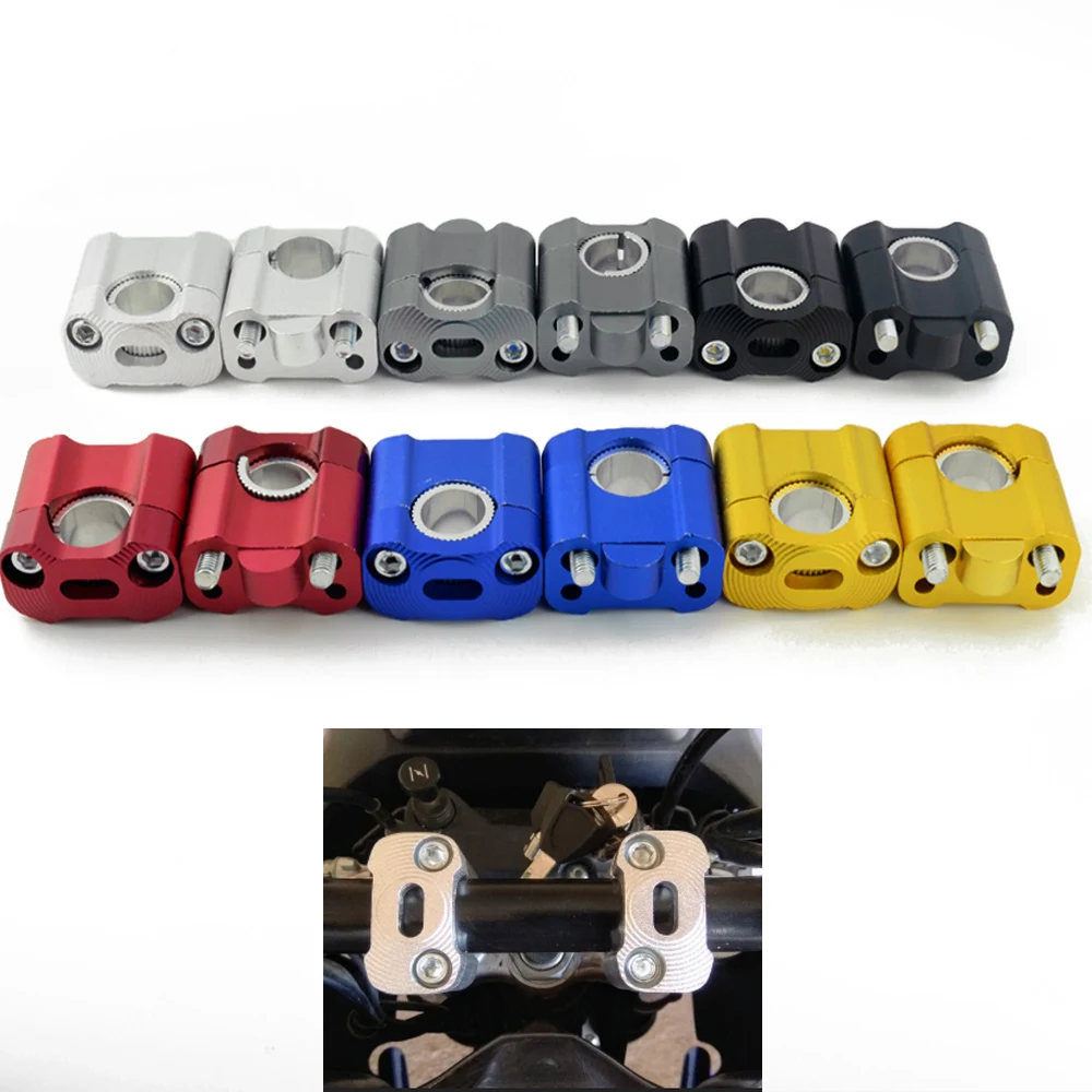 Алюминиевый кронштейн на руль мотоцикла или велосипеда с ЧПУ 1 пара|Ручки для