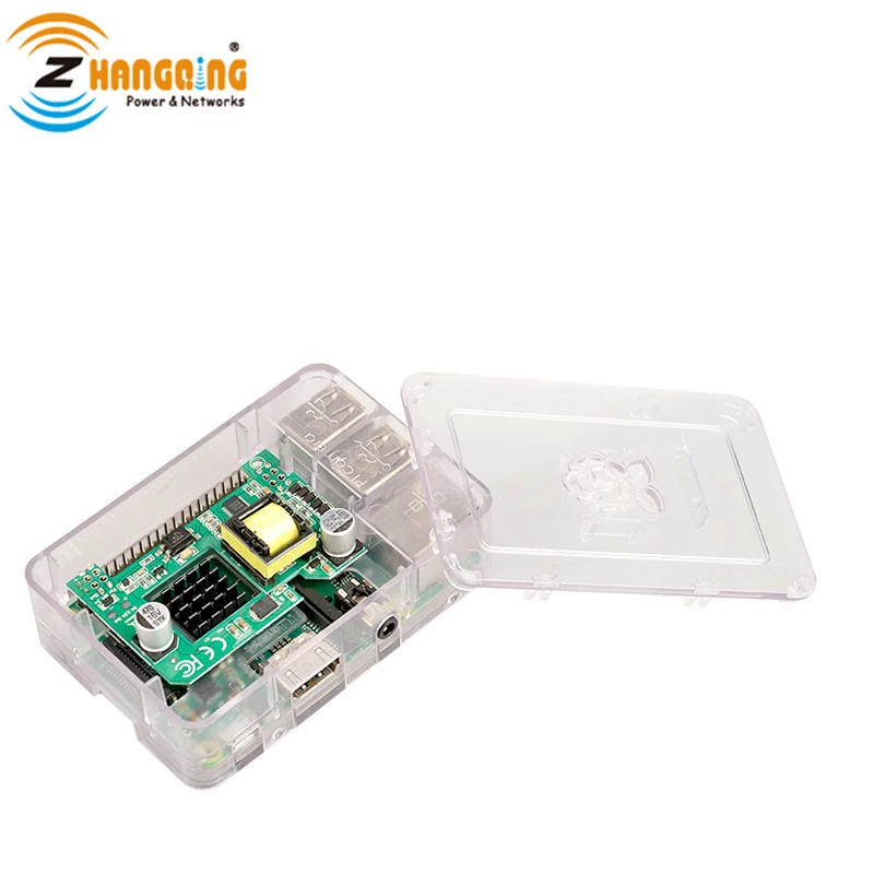 Материнская плата Raspberry PI 5 в 10 Вт изолированная материнская GAF PiHat 802.3af PoE для Pi 3B + и