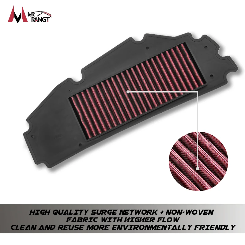 

Motorcycle Intake Air Filter Air Cleaner For SYM GTS300 RV250 JOYMAX300 JOYMAX250 CRUISYM300 JOYMAX Z300 250 17211-HMA-000