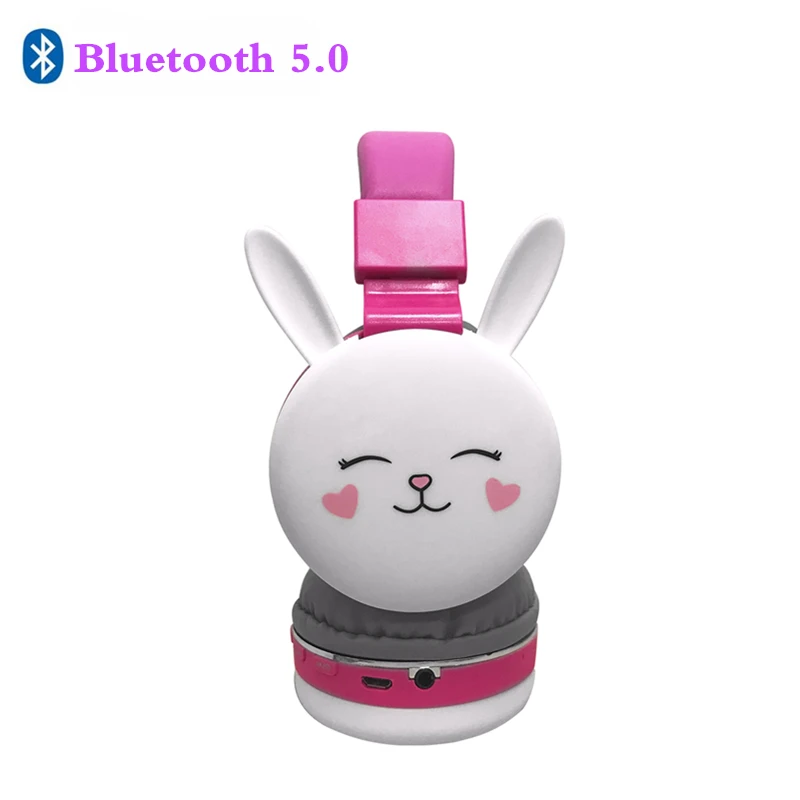 Новейшая черная кошка кролик Bluetooth наушники Беспроводная музыкальная гарнитура игровые наушники для iPhone X samsung подарки на день рождения