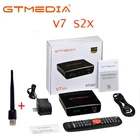 GTmedia V7 S2X DVB-S S2S2X VCM ACM мульти-потока T2MI обновление Freesat V7S HD спутниковый ресивер GTMEDIA V7S HD спутниковый ресивер vs v8 uhd 4k v8x