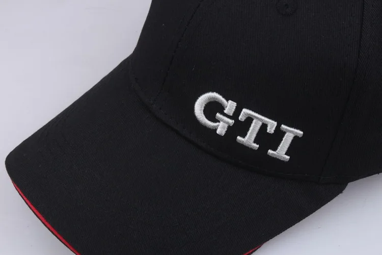 Бейсболка GTI с вышитыми буквами модная повседневная шапка мужская женская