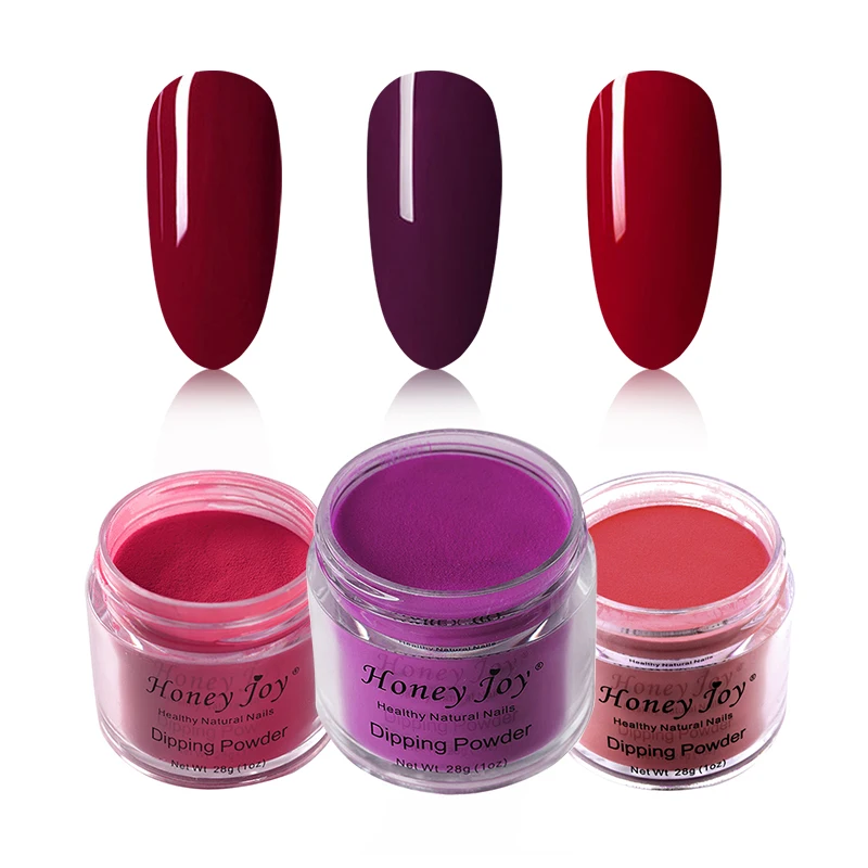3 шт. 28 г/кор. тонкий летний порошок цвета окунания без лампы Лечение ногтей Dip даже