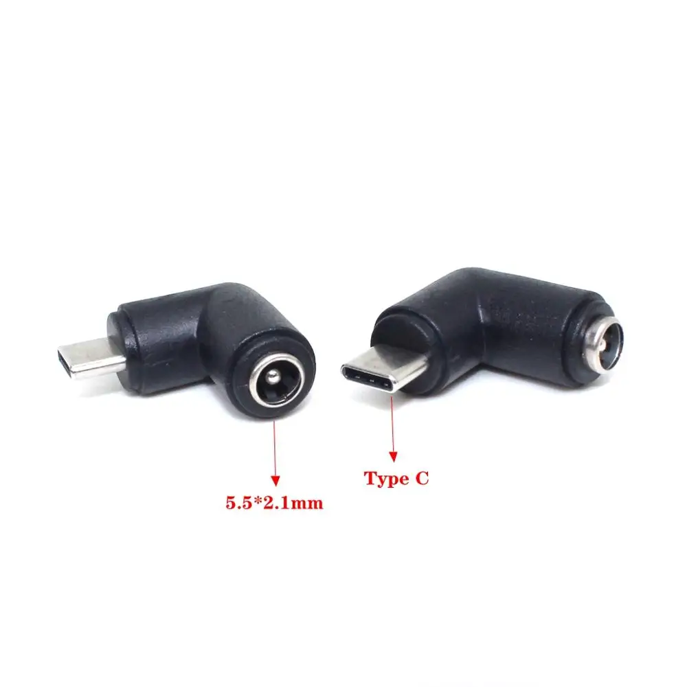 5 5*2 1 мм 5x2 Женский Джек Тип Type-C USB 3 с разъемом папа на рост 90 / 180 градусов DC Мощность