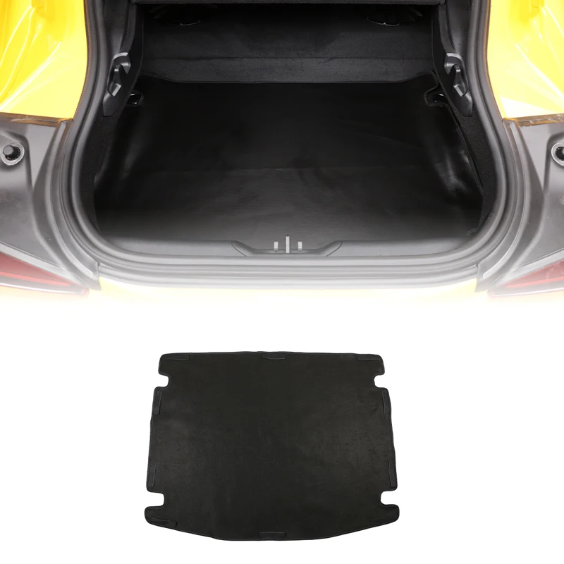 

For Toyota GR Supra A90 2019-2022 Trunk Mats Leather Durable Cargo Liner Boot Carpets Rear Interior Decoration Accessories Cover