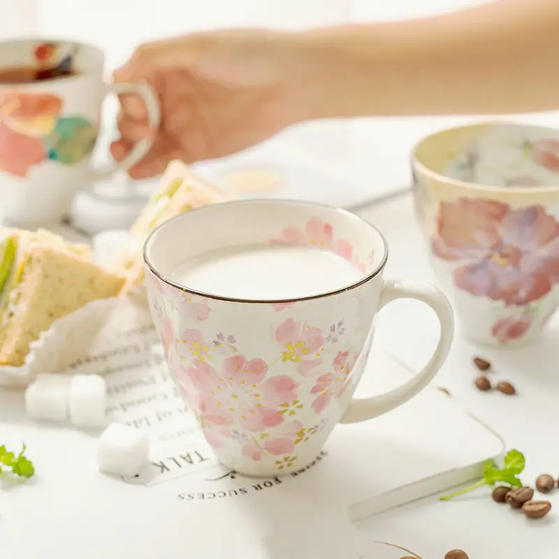 Японская керамическая кружка Высококачественная Женская Изысканная для