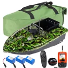 500 м беспроводной набор для рыбалки на радиоуправлении, лодка с крючкомнаживкой, 2 мотора, одностороннее управление и набор рыбопоисков GPSСумкаАккумулятор для рыбалки