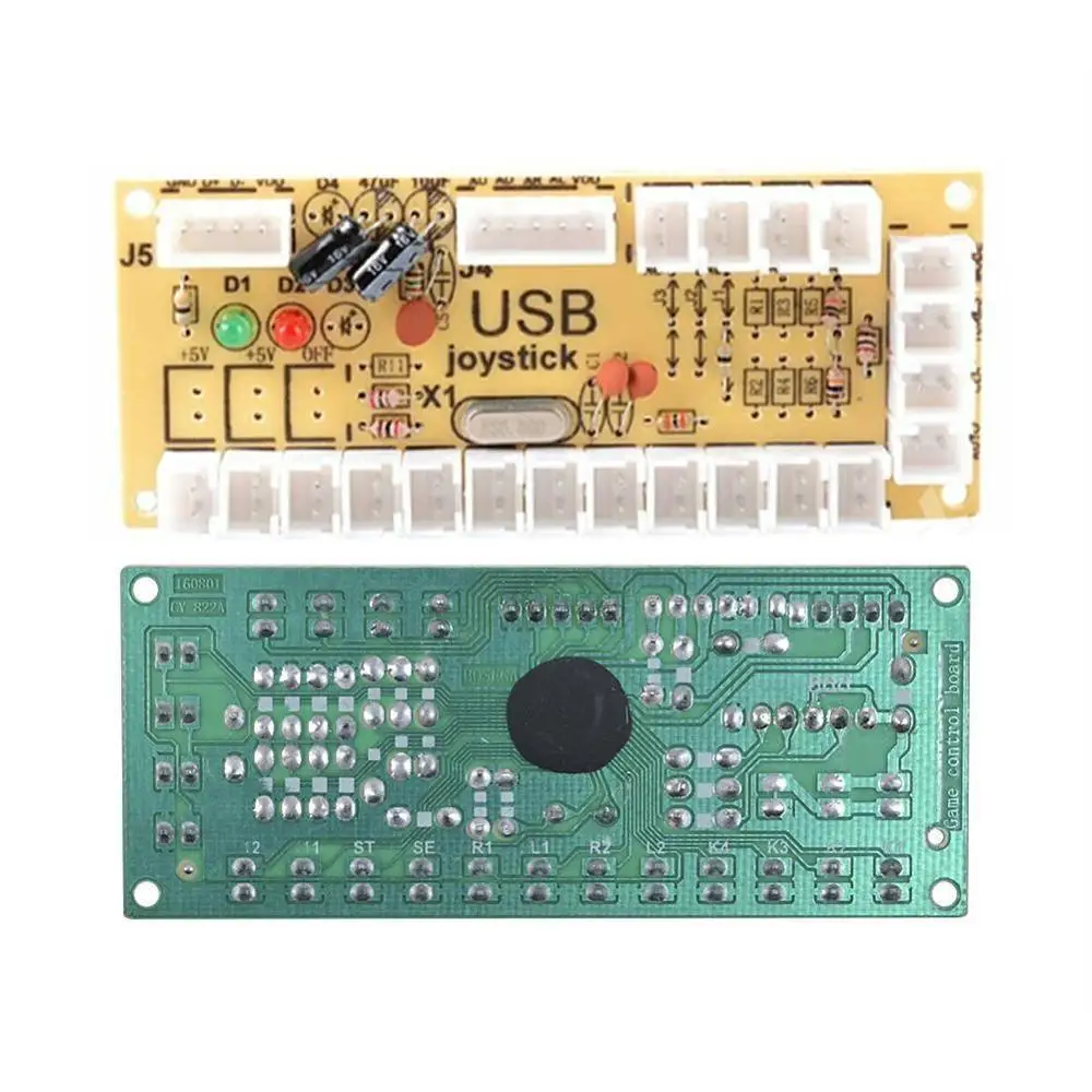 USB Аркада кодировщик нулевой задержки ПК к джойстику 5 Pin MAME Sanwa кнопочный