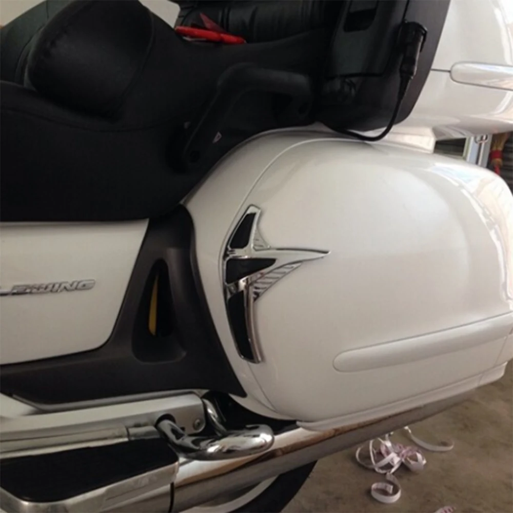 Для Honda GL1800 Goldwing 2001-2011 декоративная левая и правая боковая коробка защитная