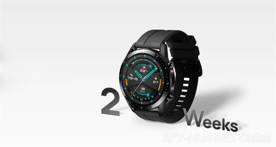 Huawei Watch GT 2, умные часы, Bluetooth, умные часы, 5,1, 14 дней, время работы от батареи, телефонный звонок, частота сердечных сокращений для Android iOS