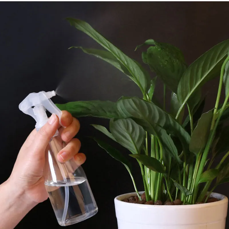 

5PC Portable Plastic Spray Bottle Transparent Makeup Moisture Atomizer Pot Fine Mist Spray Bottles Alcohol Disinfection Tools