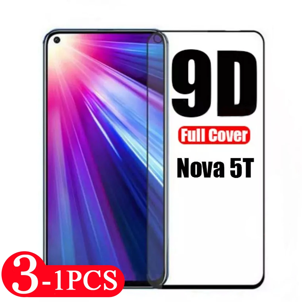 

3-1Pcs full cover film for huawei nova 8 7 SE 7i 6 5 5i pro 5Z 5T 4 4E 3 3E 3i tempered glass protective phone screen protector