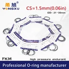 10 шт.лот черные фторрезиновые уплотнительные кольца FKM CS1.5mm OD21222324252627282930*1,5 мм, уплотнительная прокладка, уплотнительная шайба