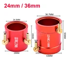 Новый алюминиевый радиатор системы водяного охлаждения двигателя 24 мм36 мм для двигателей размера 2435 2440 и 3650 Запчасти для радиоуправляемых лодок RS540 бесщеточный