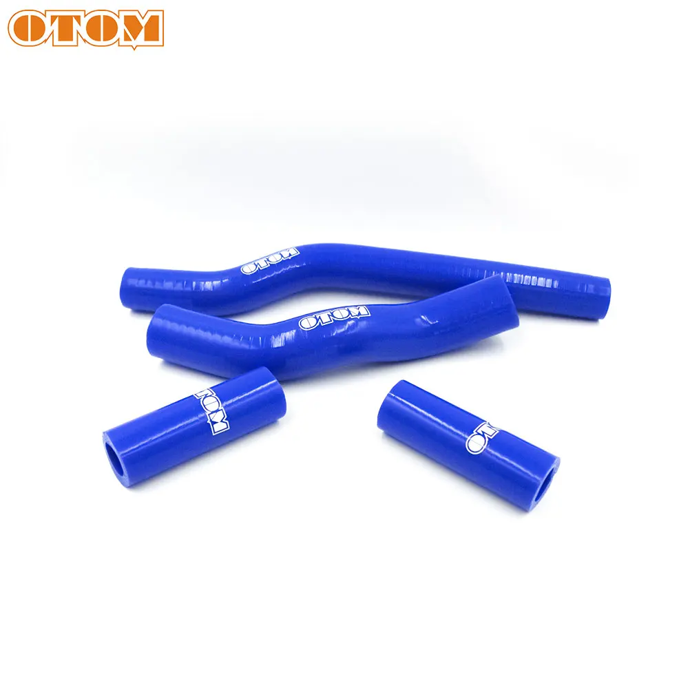 OTOM Motocross Radiator Hoses-RGM008 Blue Silica Gel Tube Water Tank Pipe For YAMAHA YZ250 YZ250X Off-Road Motorcycle Dirt Bike |