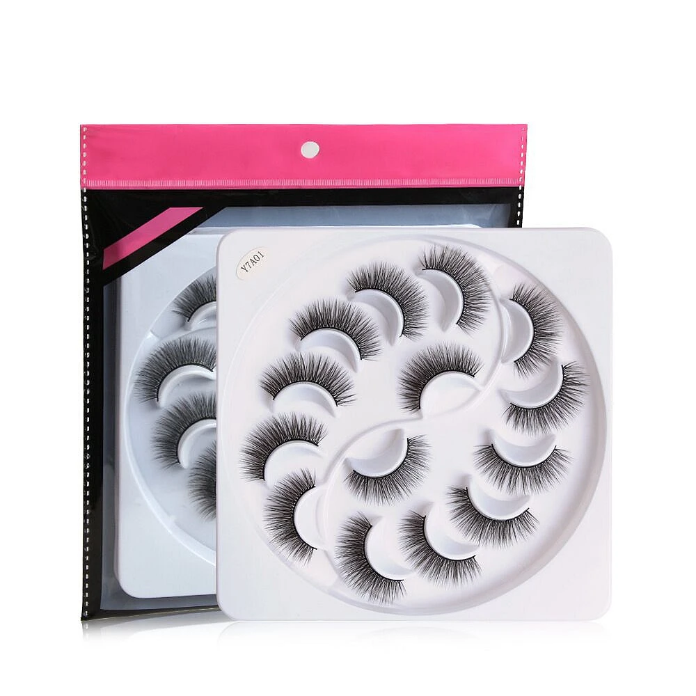 

CLOTHOBEAUTY Makeup Eyelashes Extension 5/7 Pairs Dramatic Natural False Eyelashes faux mink Fake Lashes,3D Mink Lashes in bulk