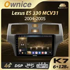 Автомобильная Мультимедийная система Ownice для Lexus ES 330, MCV31, 2004, 2005, 2Din, Android 10,0, Автомагнитола для автомобиля, аудио, 6 ГБ + 128 ГБ, 4G, LTE, HDMI, SPDIF 360