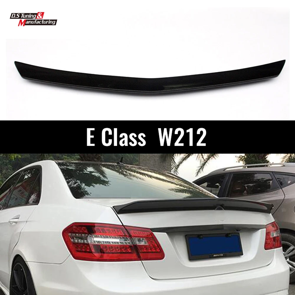 

Для C class W212 УГЛЕРОДНЫЙ спойлер крыло задняя губка 2010-2015