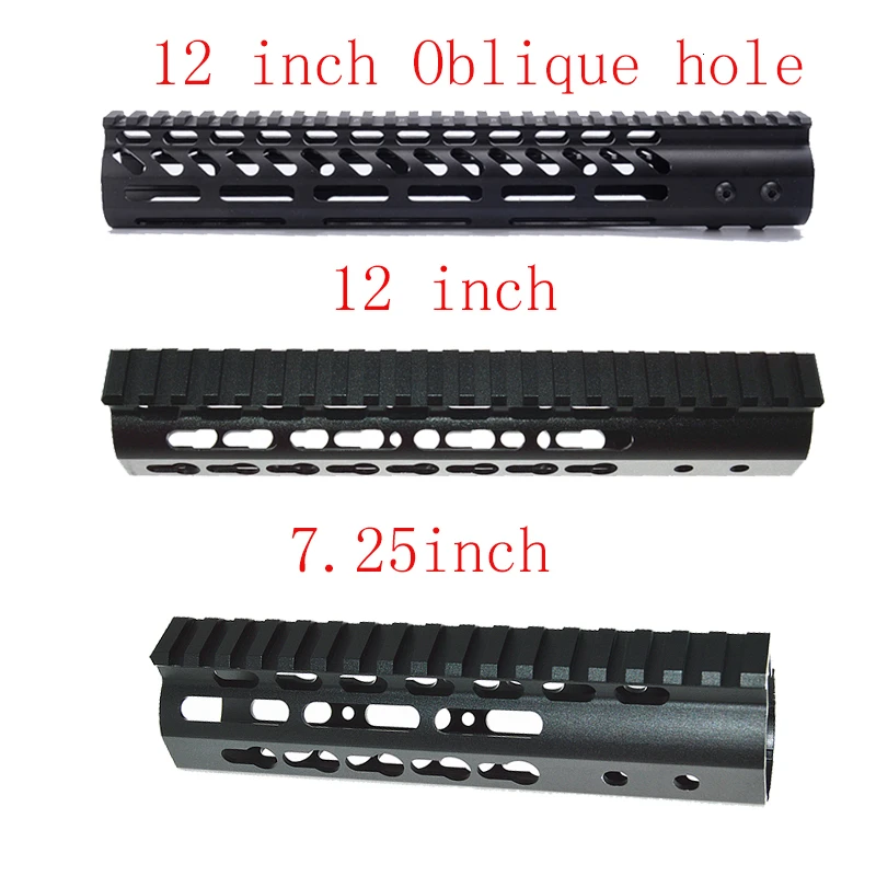 7 &quot12" AR15 поплавок Keymod Handguard Picatinny Rail тактический прицел крепление для