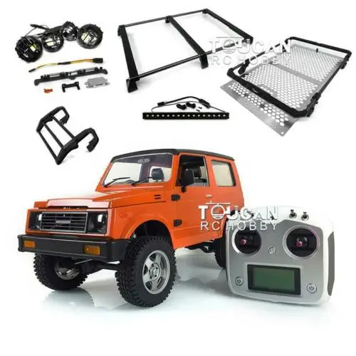 

Capo RC Crawler 1/6 Assembled Painting SIXER1 Samurai Jimny Car Model W/ Motor Steering Roof Light THZH0556-SMT2