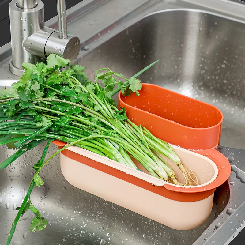 Бытовой прямоугольный фильтр для раковины держатель губки стеллаж хранения