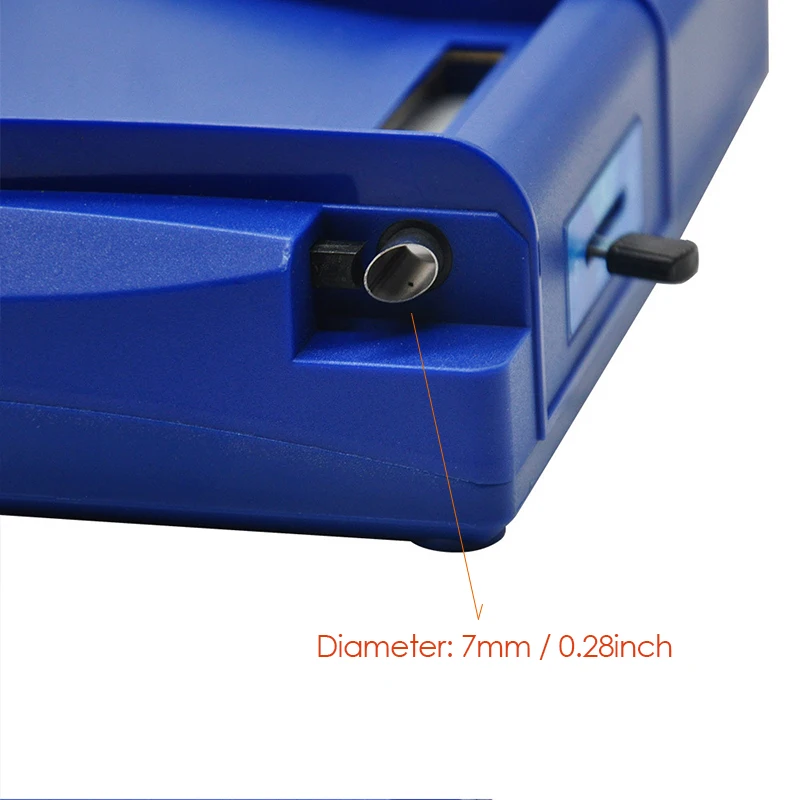 

7mm Plastic Manual Cigarette Roller Maker Hand-cranked Tobacco Smoking Cigarette Rolling Machine Semi-automatic Smoke Tools