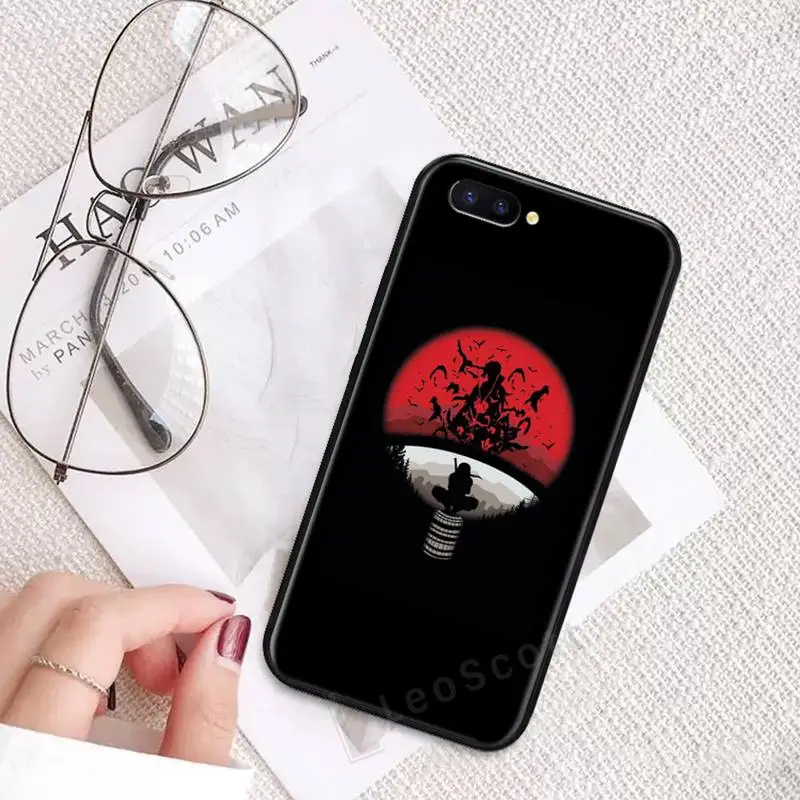

Akatsuki Naruto Anime eye logo Phone Case For OPPO R9 R11 R15 R17 RENO Realme S PLUS Normal 2z 3 5 C2 pro