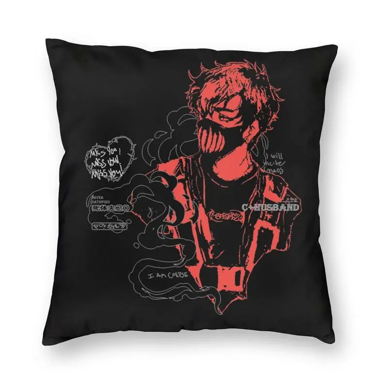

Corpse Husband Cushion Covers Sofa Decoration Square Throw Pillow Case 40x40