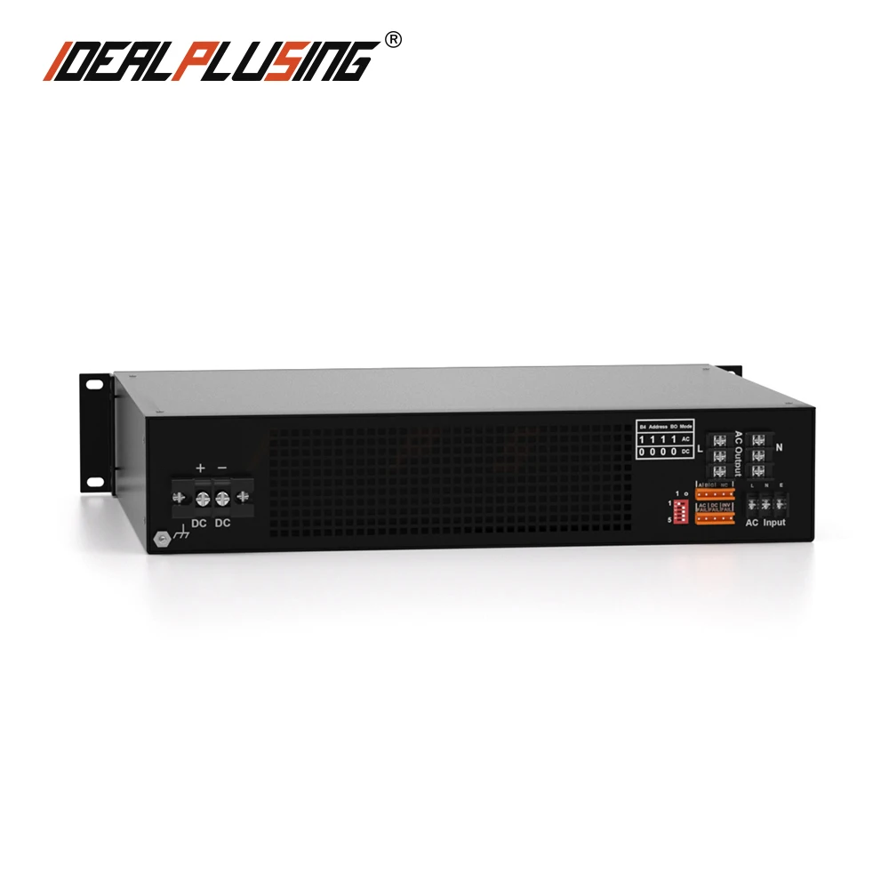 

High efficiency 5kva inverter 4000w pure sine wave with lcd displays Output voltage stability has complete protection functions