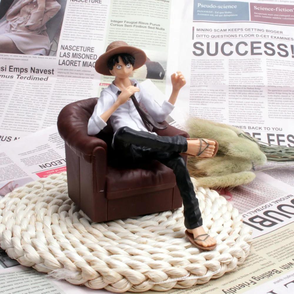 Торт Топпер Обезьяна D. Куклы с ручками из мультфильма Луффи|Товары для украшения