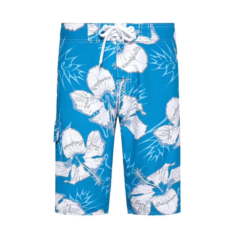 Шорты мужские с цветочным принтом быстросохнущие размеры 28 38|Мужские шорты| |