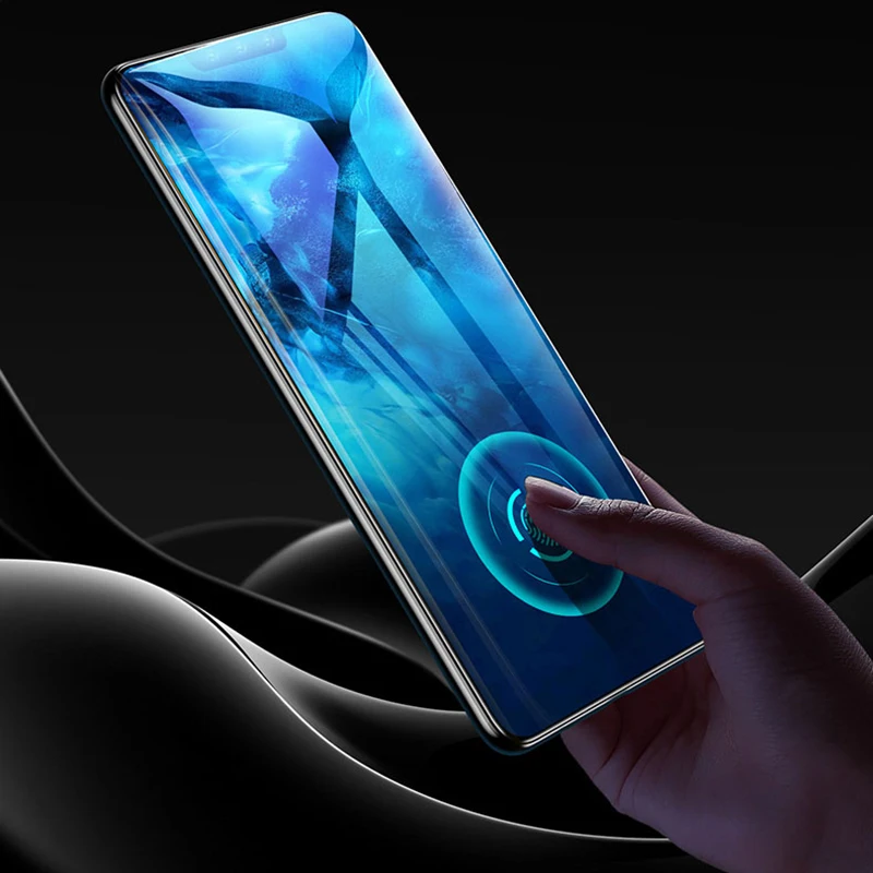 6D закаленное стекло для huawei mate 30 полное покрытие изогнутый экран Защитная пленка