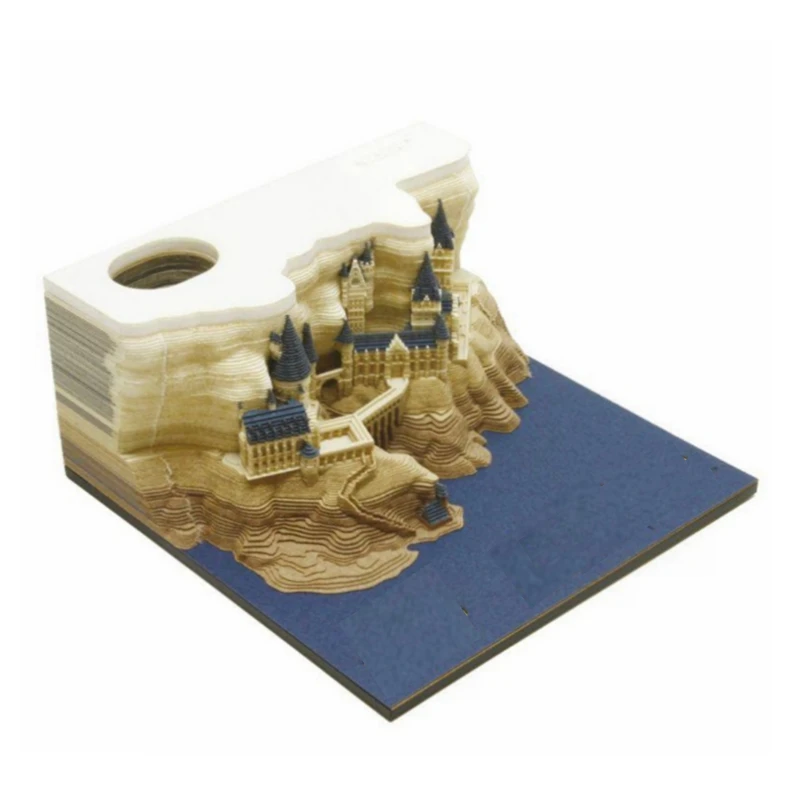 Кино и ТВ Harried post it notes office 3D Творческая резьба по бумаге искусство вокруг