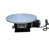 hy e300 300mm electric 360 degree rotary workbench rotating platform for marking machine engraving machine