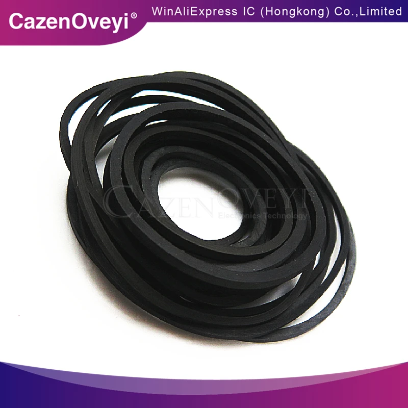 

1pack Mix Cassette Tape Replacement Rubber CD DVD Cassette Tape Recorder Turntable Strap Belt For CD-ROM Video Machines 1*1mm