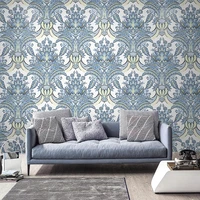 custom 3d wall mural wallpaper home decor european style flower damascus pattern bedroom living room tv background wall covering