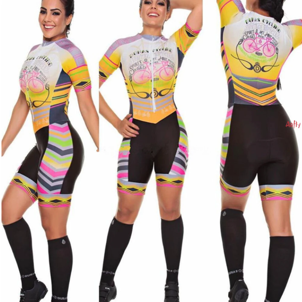 Женский комплект одежды Macaquito для велоспорта женская одежда велосипедистов