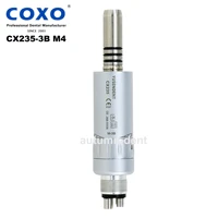 coxo yusendent dental 11 inner water low speed handpiece air motor 4 holes fit for iso e type nsk kavo