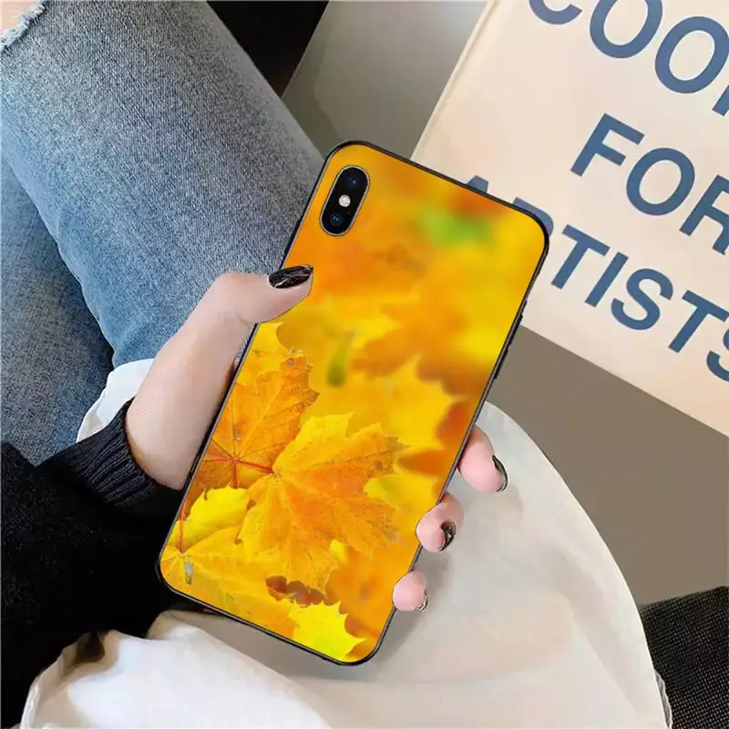 

Harvest Autumn Leaf Phone Case for iPhone 11 12 pro XS MAX 8 7 6 6S Plus X 5S SE 2020 XR mini