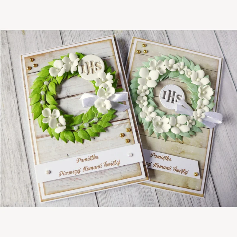 8/PCSNew умирает 3D пресс-формы &quotЦветок&quot трафареты скрапбукинга тиснение поделки