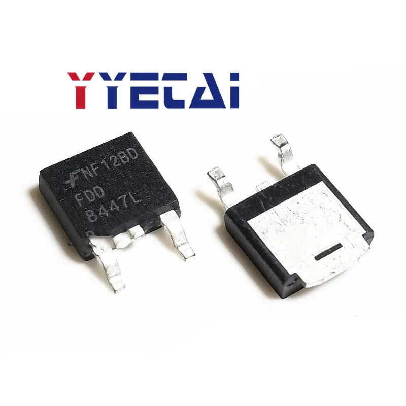 

TAI 10PCS Brand new original imported FDD8447L FDD8447 patch TO-252 LCD high voltage MOS tube