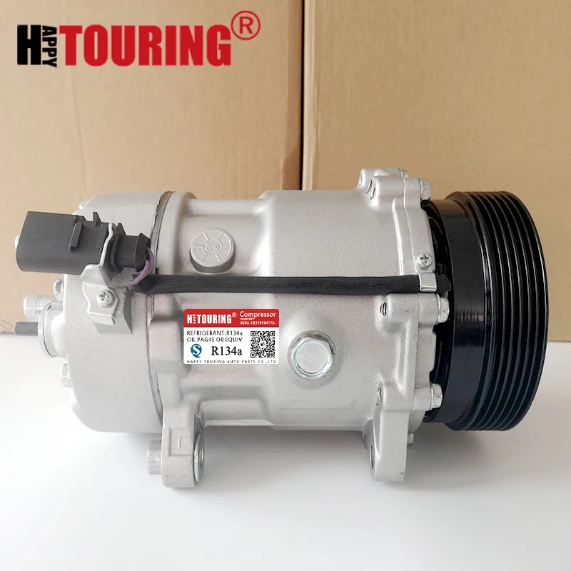 SD7V16 Автомобильный компрессор кондиционера для Volkswagen Golf Mk4 1997-2003 1J 0820803 К N F E L