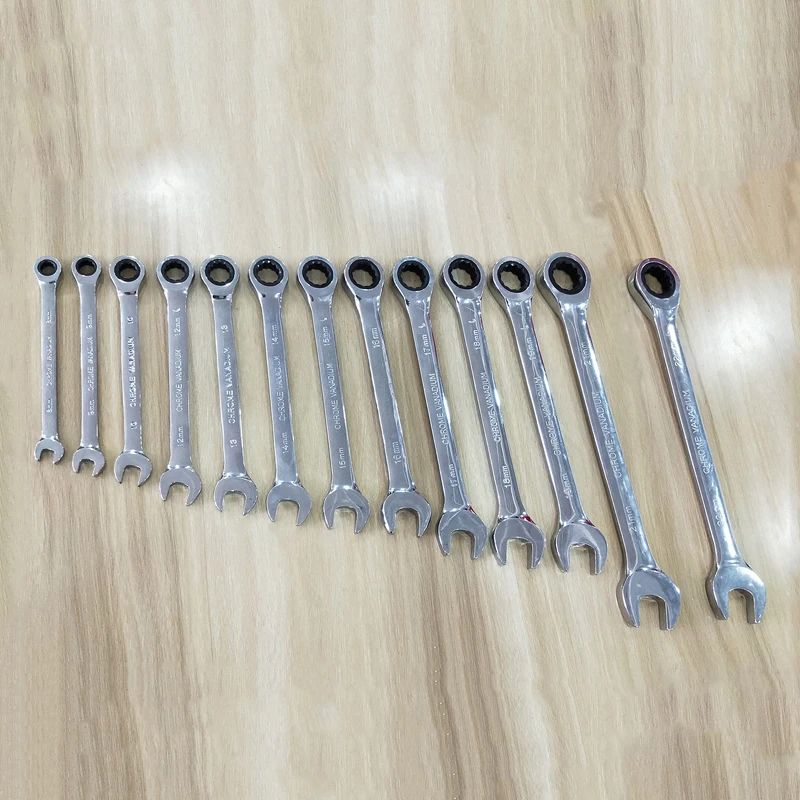 

1pc 8-20mm Open Box End Combination Wrench Chrome Vanadium Opened Ring Combo Spanner Household Car Repair Metric Hand Tools