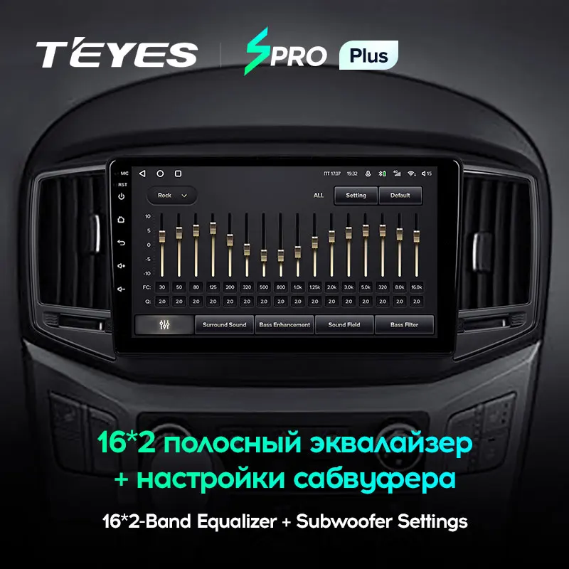 TEYES SPRO Plus Штатная магнитола For Хендай H1 2 Hyundai 2017 2018 Android 10 до 8 ЯДЕР 4 + 64ГБ 32EQ DSP 2DIN