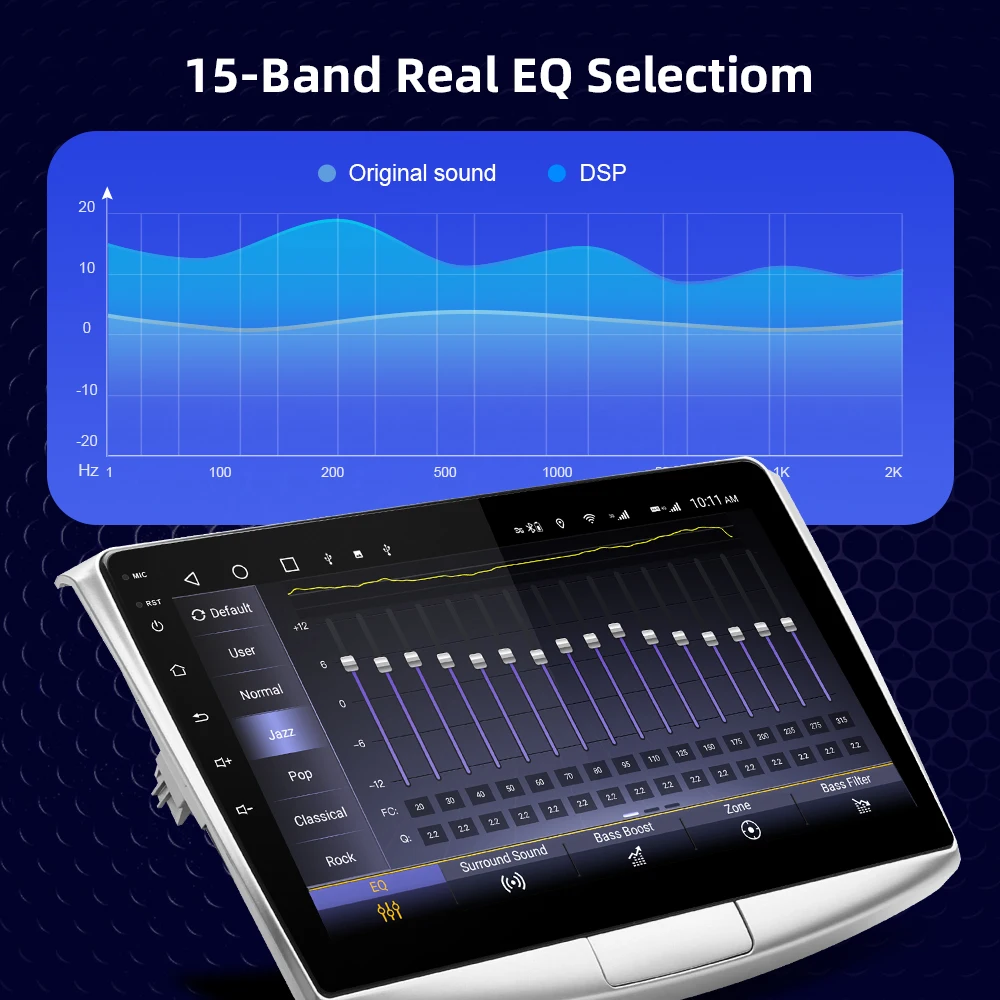 $92.13 ISUDAR T68 Android10 Car Radio For VW/Volkswagen/Passat B7 CC B6 GPS Navigation Multimedia CANBUS 8 CORE DSP QLED Screen No 2din