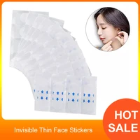 40pcs invisible thin face stickers face facial line wrinkle sagging skin v shape face lift up fast chin adhesive tape
