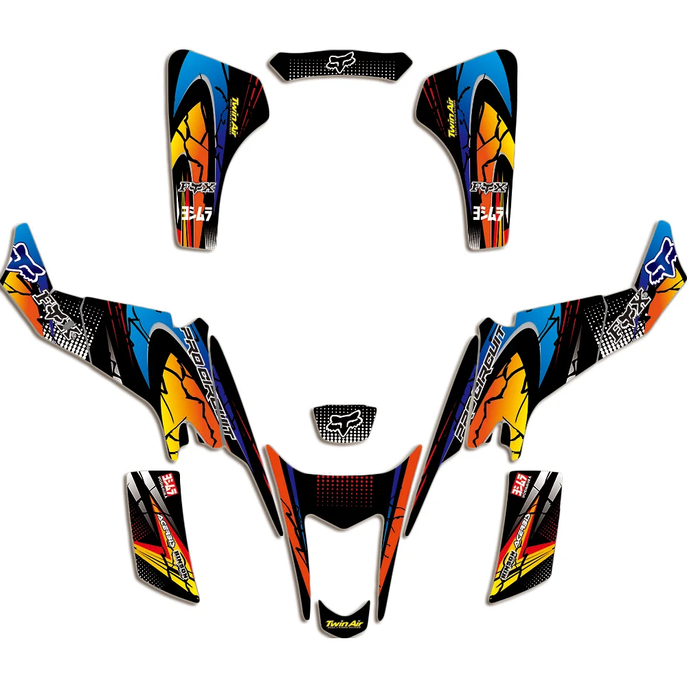 

5 Styles 3M ATV Decal Stickers Graphics Kit For SUZUKI LTZ400 LTZ 400 2003 2004 2005 2006 2007 2008